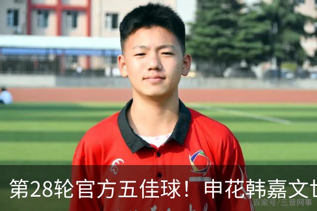 第28轮官方五佳球！申花韩嘉文世界波第3 海港莱昂纳多吊射是第一